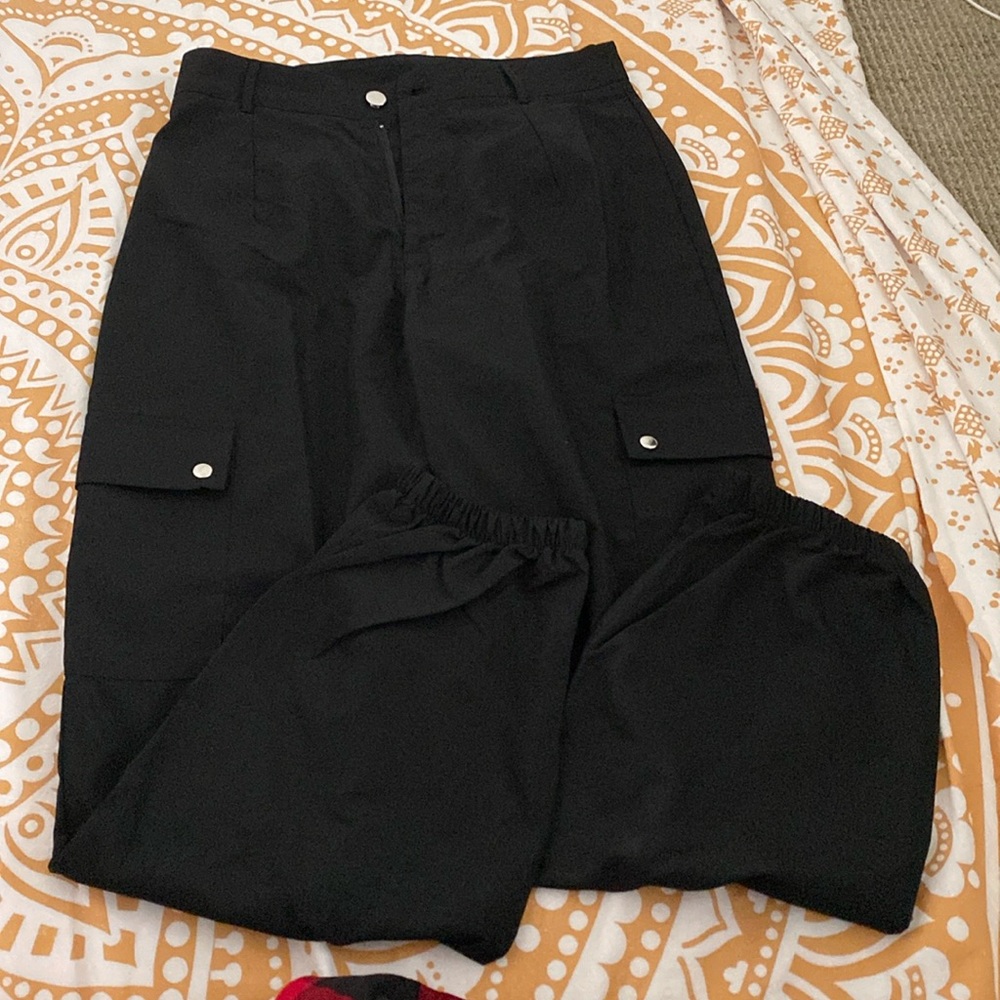 SHEIN black jogger style pants
